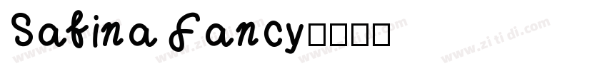 Safina Fancy字体转换